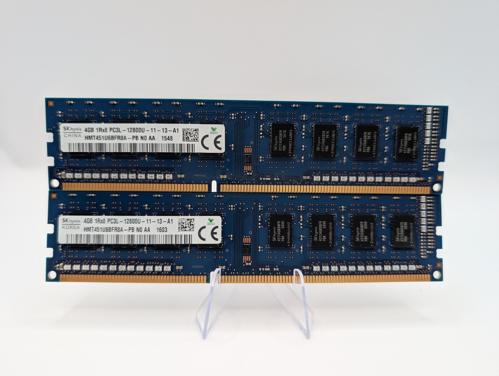 SK hynix 8gb (2x4gb) DDR3-1600 PC3-12800 1600MHZ UDIMM Desktop Ram