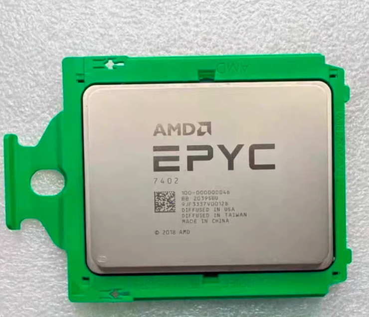 AMD EPYC 7402 24-Core 2.8~3.35GHz CPU+ Supermicro H12SSL-i SP3 DDR4 Server Board