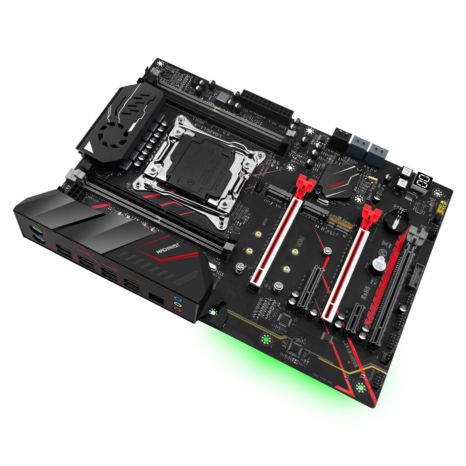 MACHINIST X99 Motherboard Xeon E5 2696 V3 CPU LGA 2011-3 DDR4 RECC MR9APRO NVME/