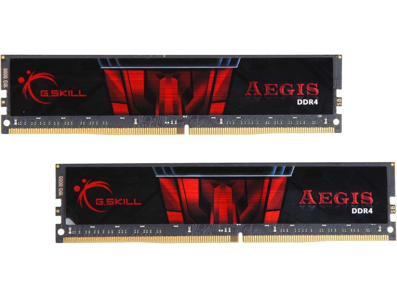 G.SKILL AEGIS Series DDR4 RAM (XMP) 32GB (2x16GB) 3000MT/s 32GB, Multicolor