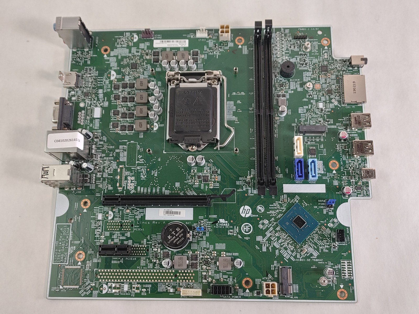 Lot of 2 HP 942012-001 Pavilion 590 LGA 1151 DDR4 Desktop Motherboard