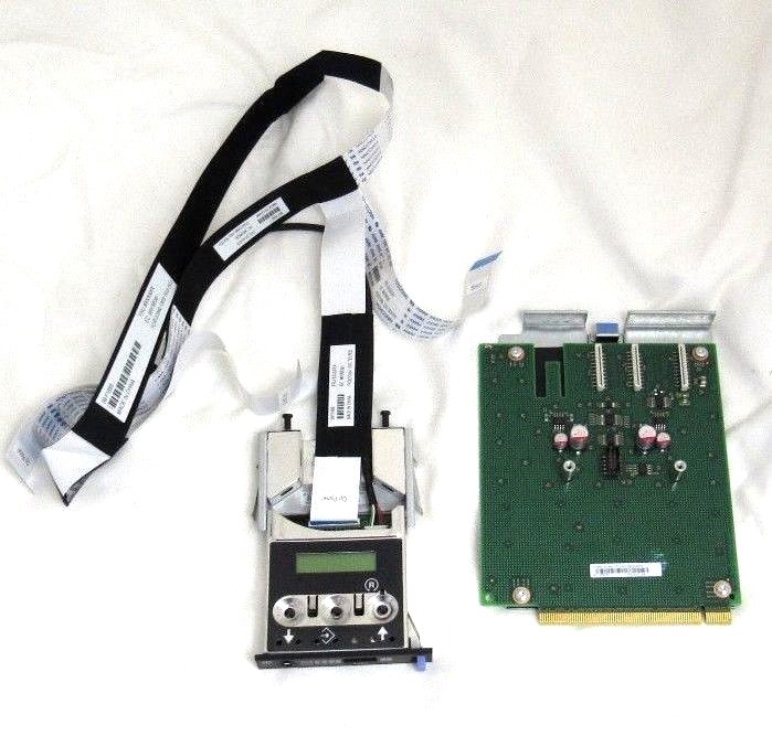IBM 74Y3965 Power7 Operator Panel 2BCD 74Y3964 & Interface Card 98Y3111 66-4