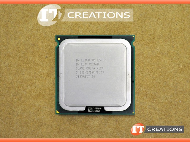 INTEL XEON QUAD CORE PROCESSOR E5450 3.0GHZ 12MB L2 CACHE 1333MHZ FSB 80W SLANQ