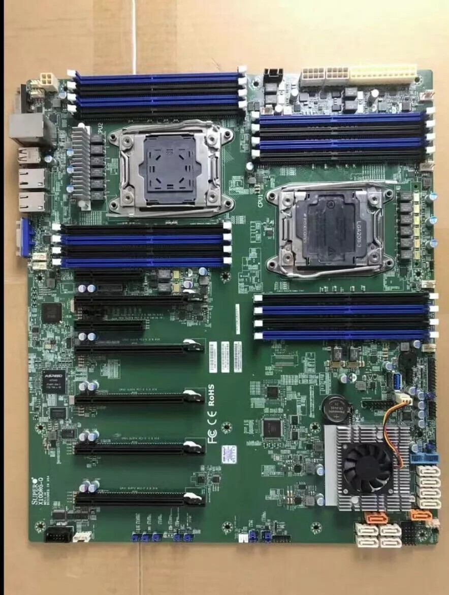 Supermicro X10DRG-Q Intel C612 Dual Xeon LGA2011 V3 V4 Motherboard