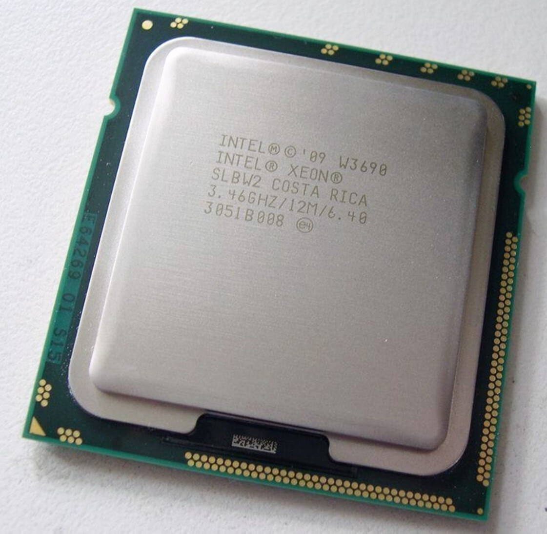 Intel Xeon W3690 Hexa-Core (6-Core) 3.46GHz/12M/6.40GT/s SLBW2 Processor CPU