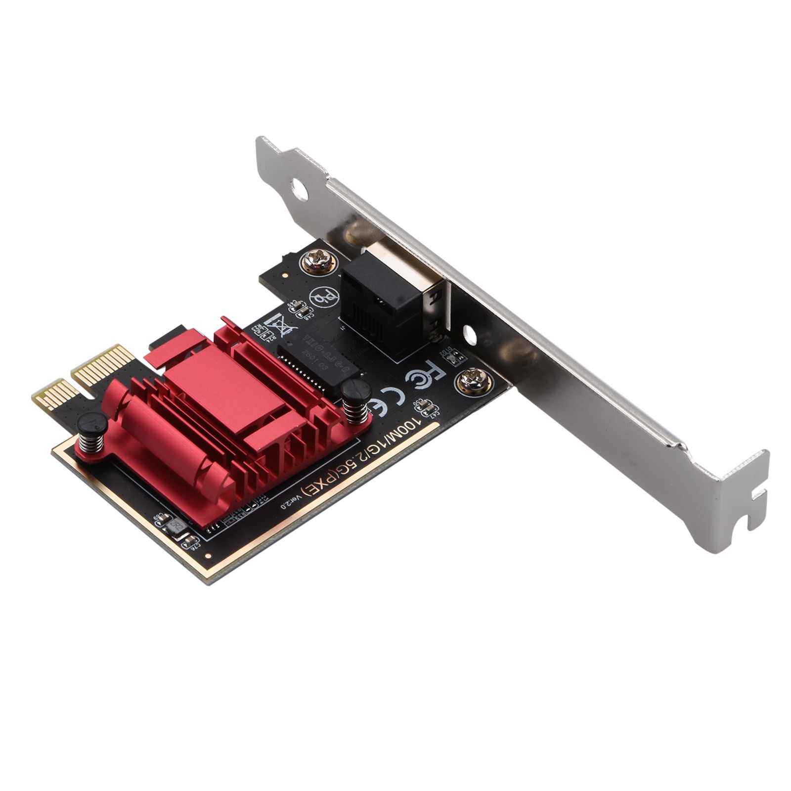 For Win10/11 Network Adapter Card 2.5G Ethernet Card Auto-Negotiation Capability