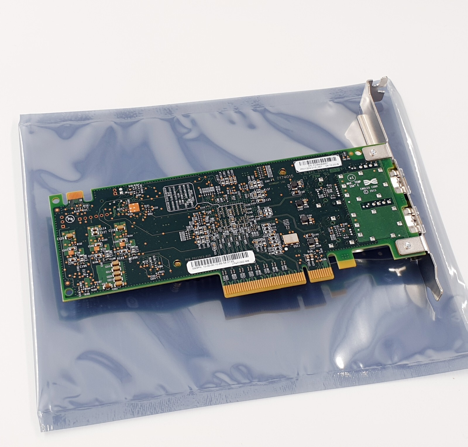 Emulex LPe31002-M6 16Gb Fibre Channel Host Bus Adapter Card High Profile Bracket