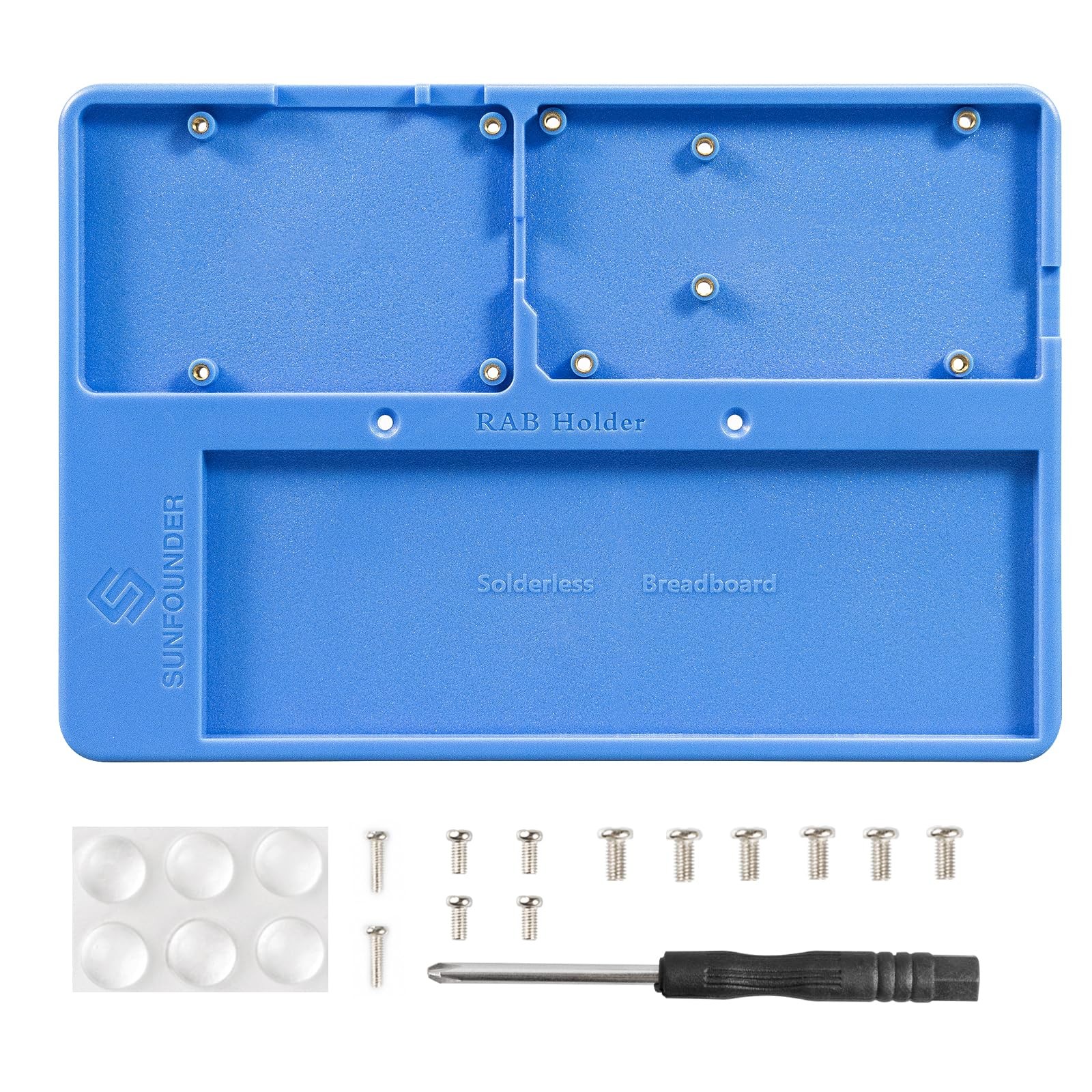 RAB Holder for Raspberry Pi Breadboard Holder 5 in 1 Base Plate Compatible wi…