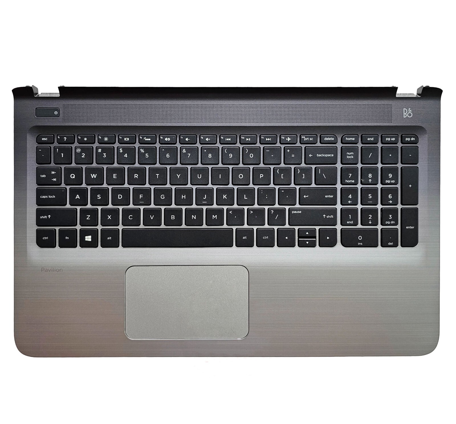 809032-001 New For HP Pavilion 15-AB TPN-Q159 Palmrest Upper Case US Backlit