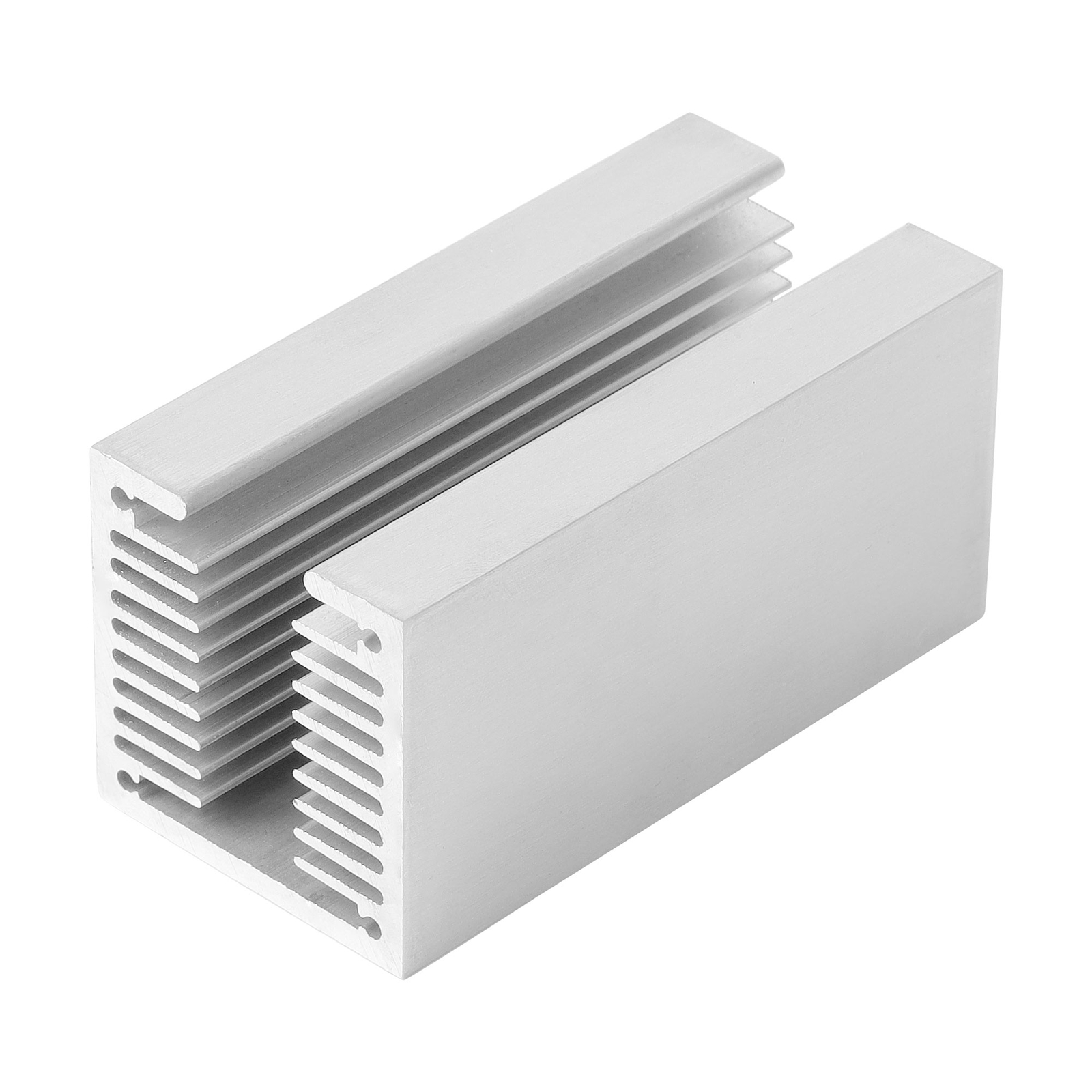 U Slotted Aluminum Heatsink Dense Tooth Cooler Fin Cooling Radiator Heatsink