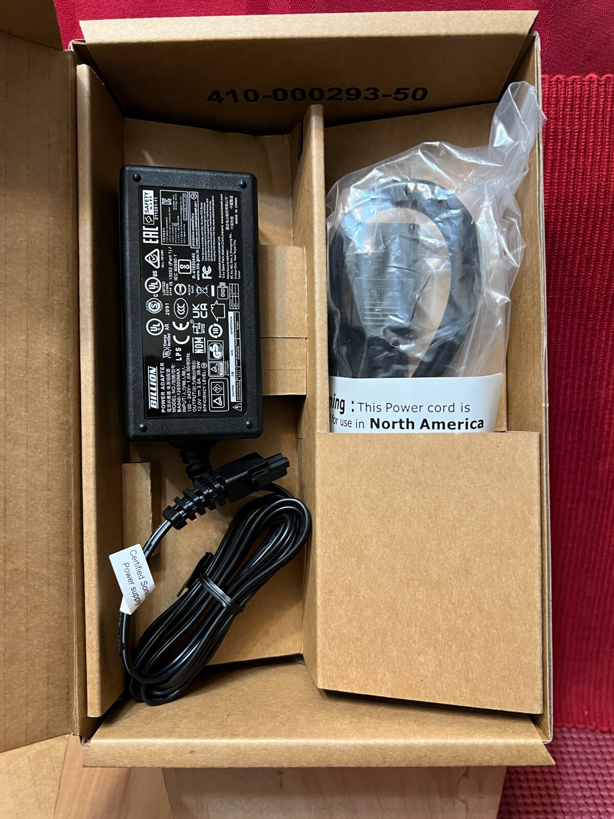 NIB SONICWALL 02-SSC-3069 TZ470/TZ370/T270, BILLION BA040-120300MAX Power Supply