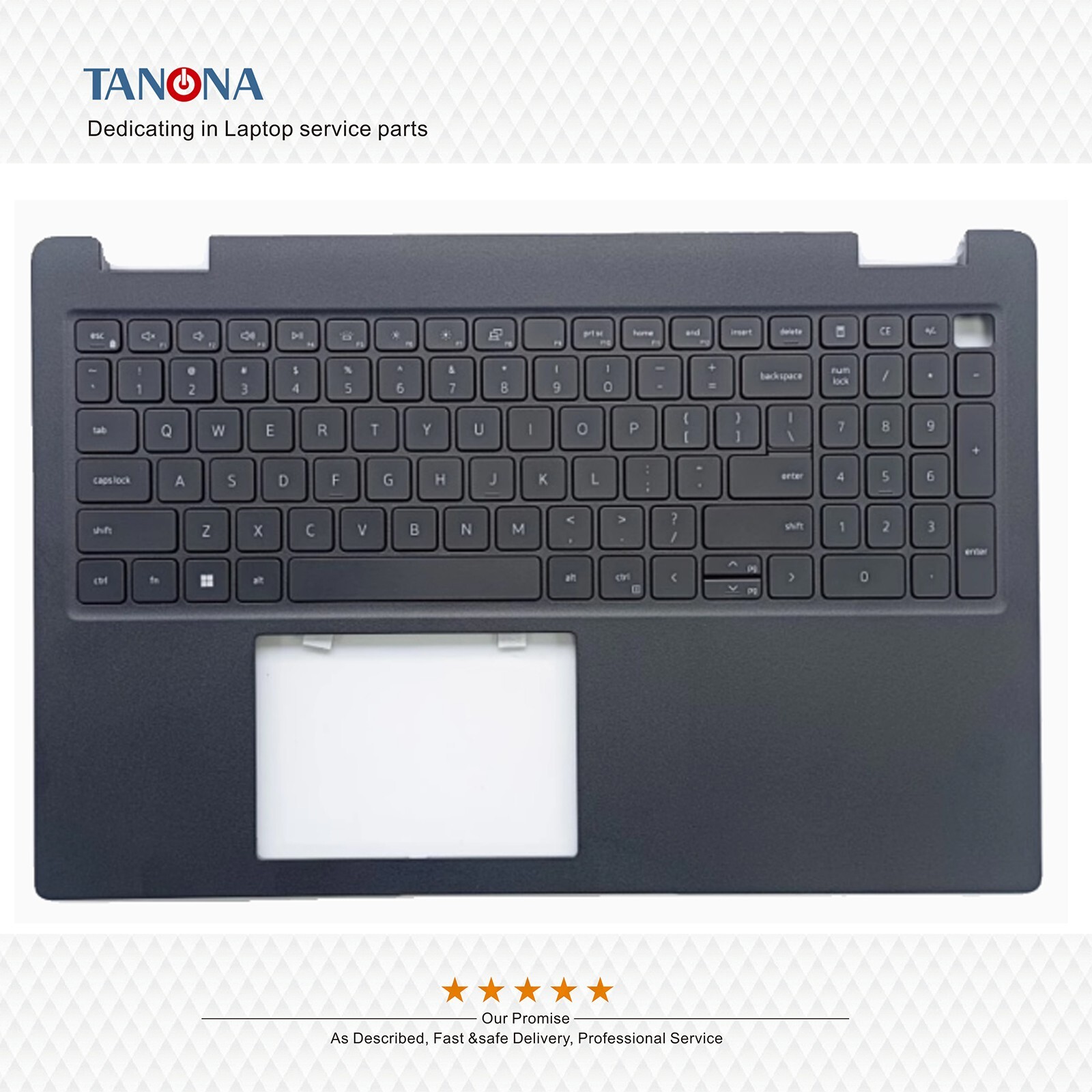 New 0DJP76 DJP76 For Dell Latitude 3520 E3520 Palmrest Cover + Backlit Keyboad