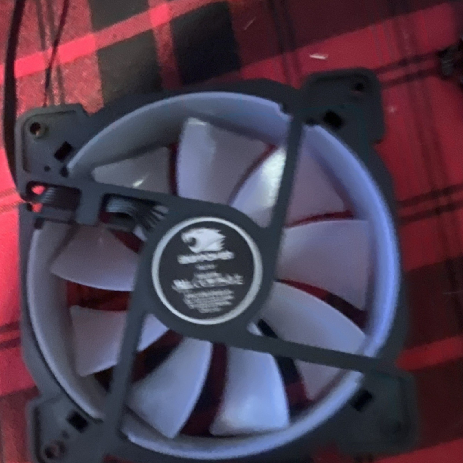 iBUYPOWER 120mm Hydraulic Case Fans Set of 3 Black 3-Pin 1200RPM 46.6CFM