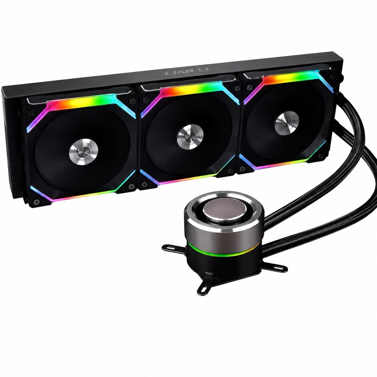 Lian Li GALAHAD AIO 360 RGB UNI FAN SL120 Edition (Black)