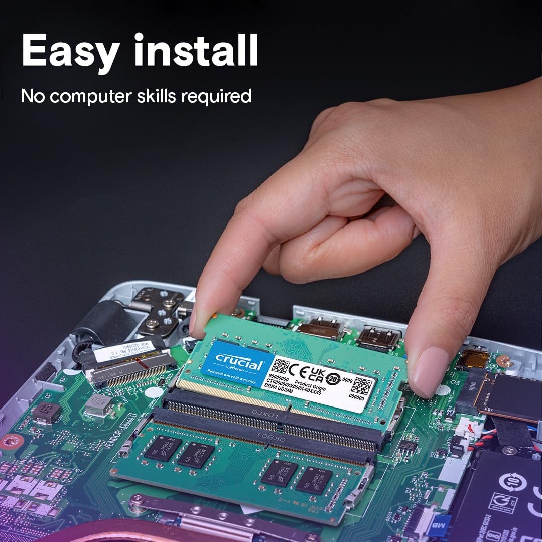 32GB DDR4 Memory 3200MHz ECC Easy Installation Smoother Performance High Speed