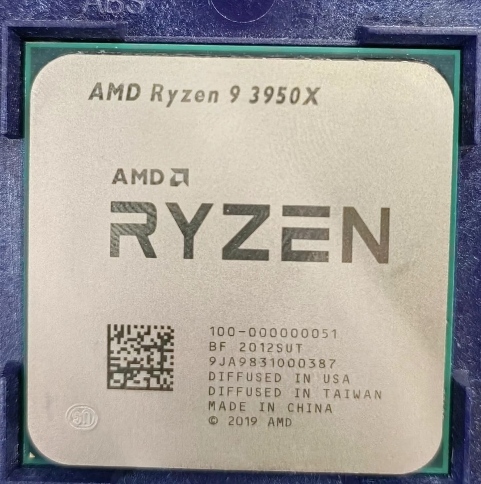 AMD RYZEN 9 5950X 5900X 3950X 3900XT R7 5800X 5700X 3800XT 3700X Socket AM4 CPU