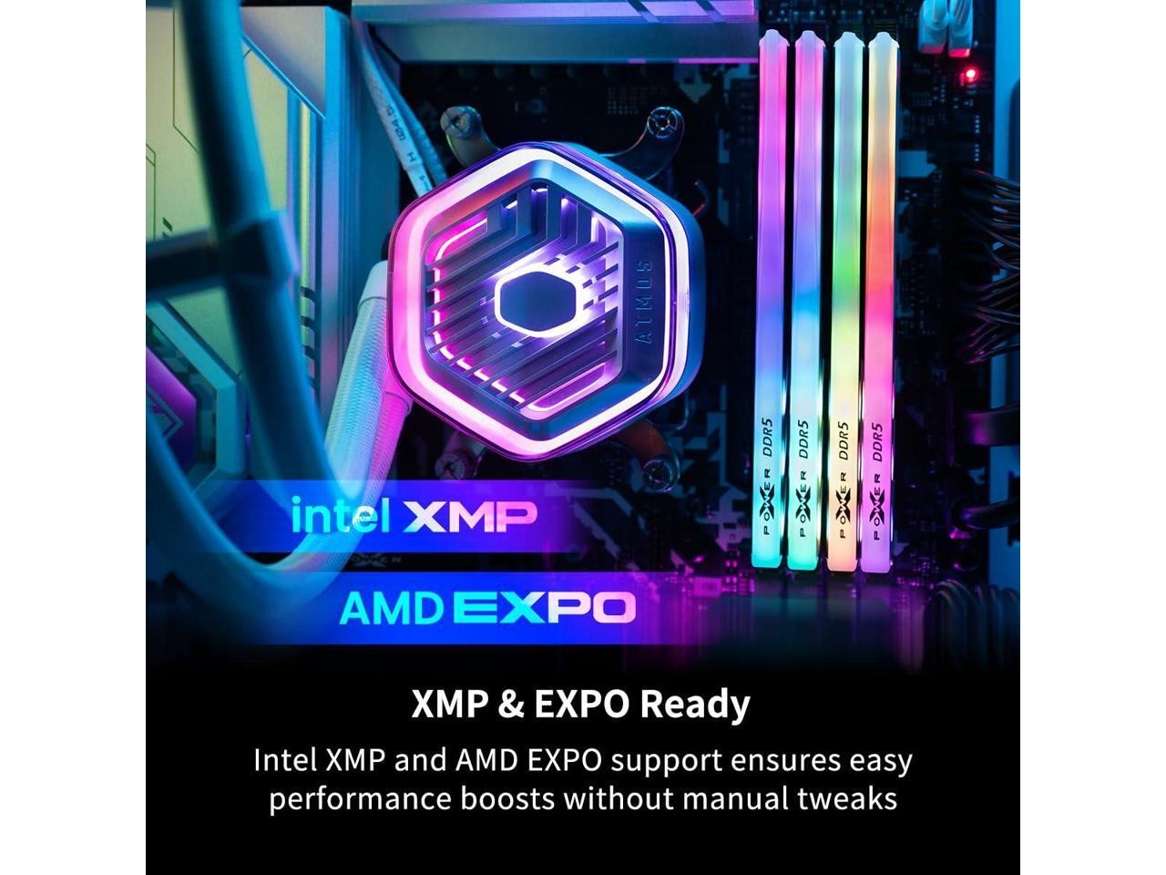 Silicon Power DDR5 32GB (2x16GB) Storm RGB 6000MT/s (PC5-48000) 288-pin CL36 1.3