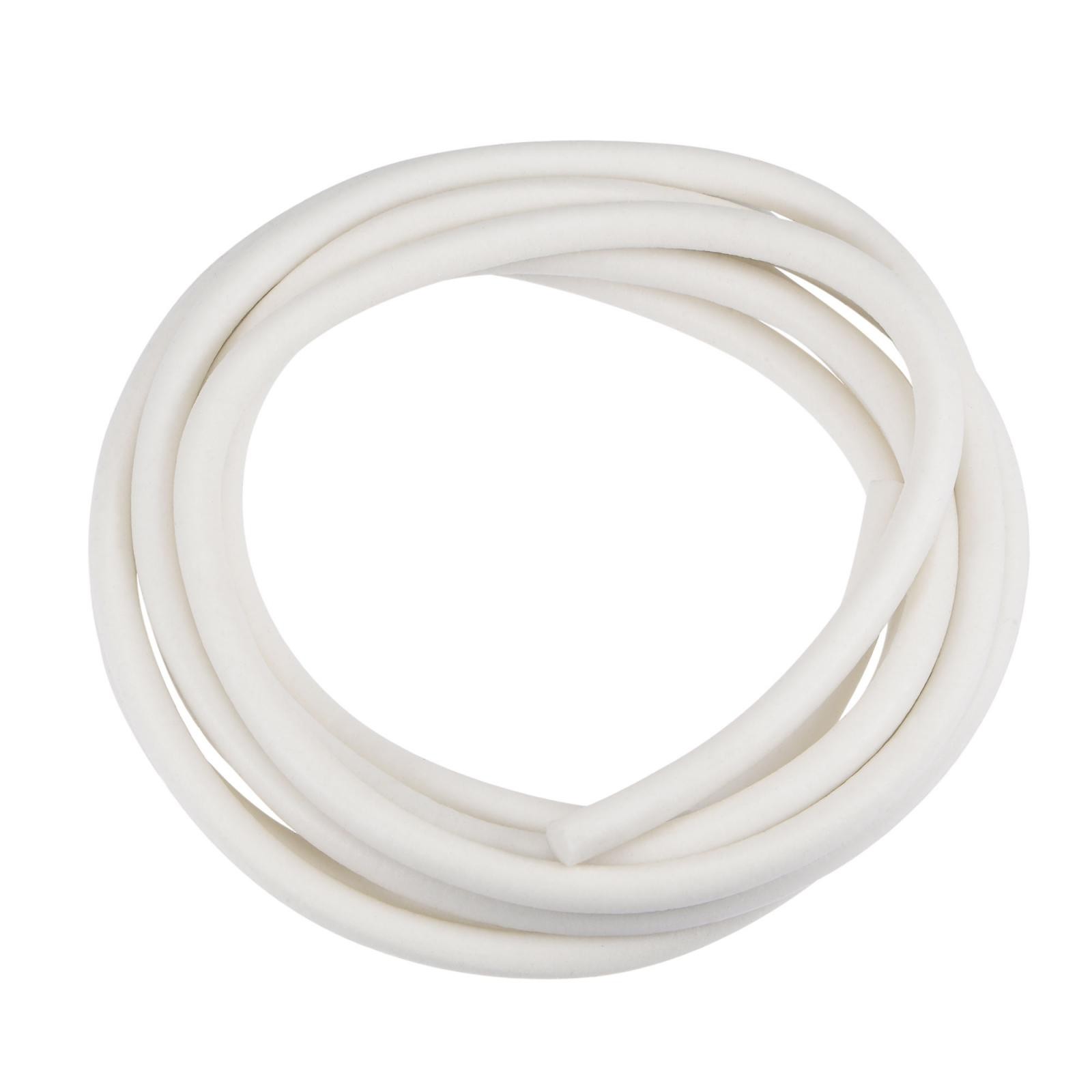 5mm Soft Silicone Bending Insert Tube for Rigid Tubing 6.6ft White