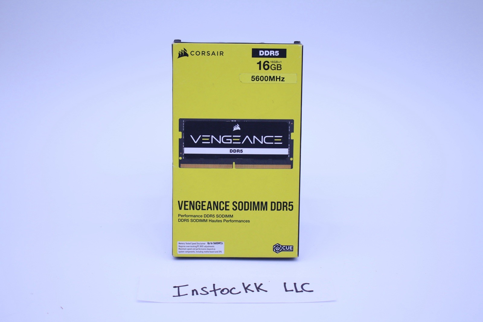 CORSAIR VENGEANCE DDR5 SODIMM 16GB (1x16GB) DDR5 5600MT/s CL48