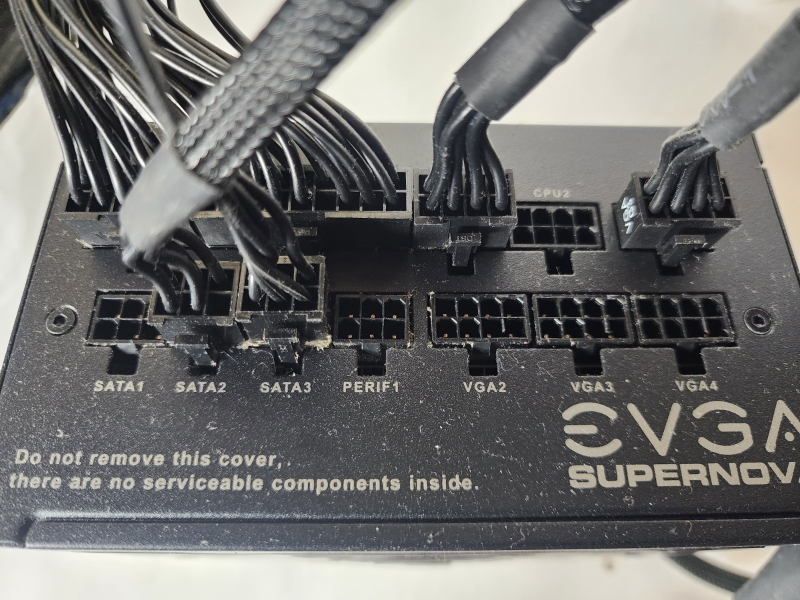 EVGA SuperNOVA 750 G3 750W 80+ Gold Fully Modular PSU w/ Some Cables READ