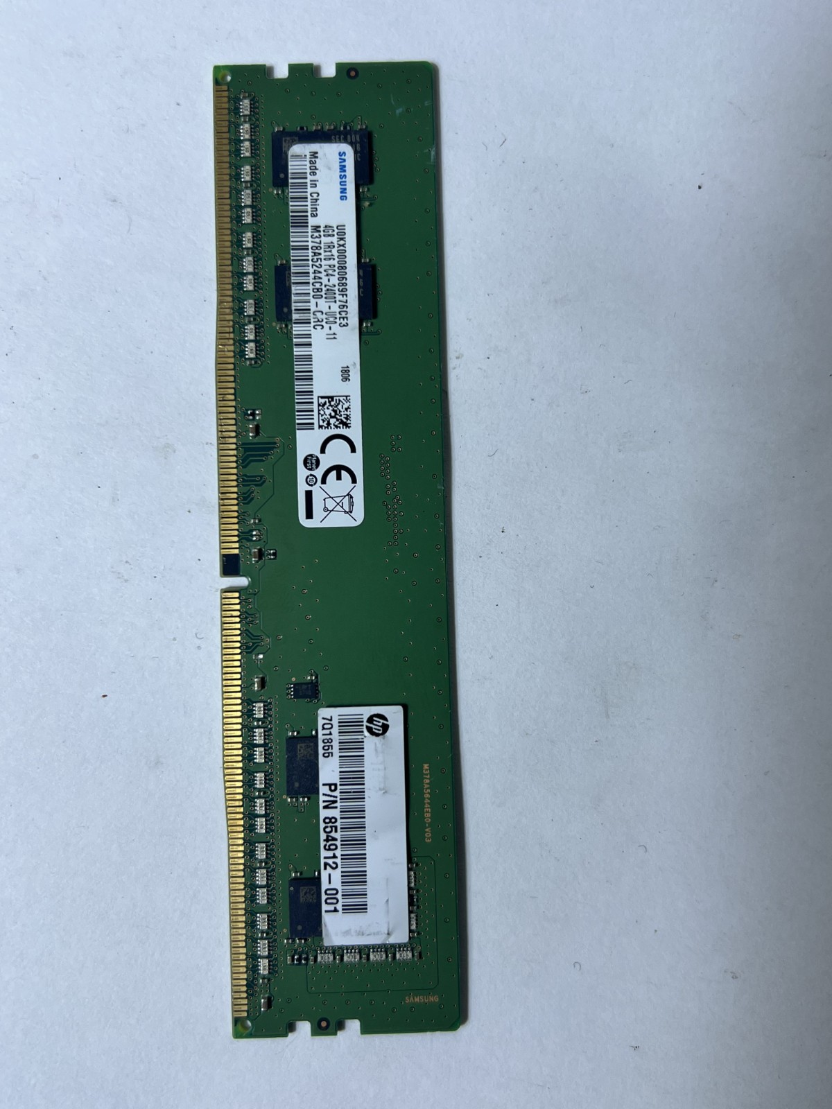 Samsung 4GB DDR4-2400 PC4-19200 1Rx16 DIMM Desktop Memory RAM – M378A5244CB0-CRC