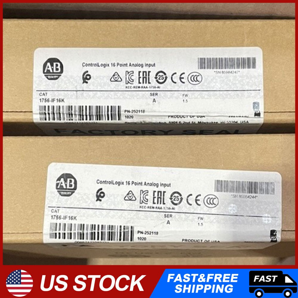 New AB 1756-IF16K Free Shipping New in Box New Factory Sealed PLC US