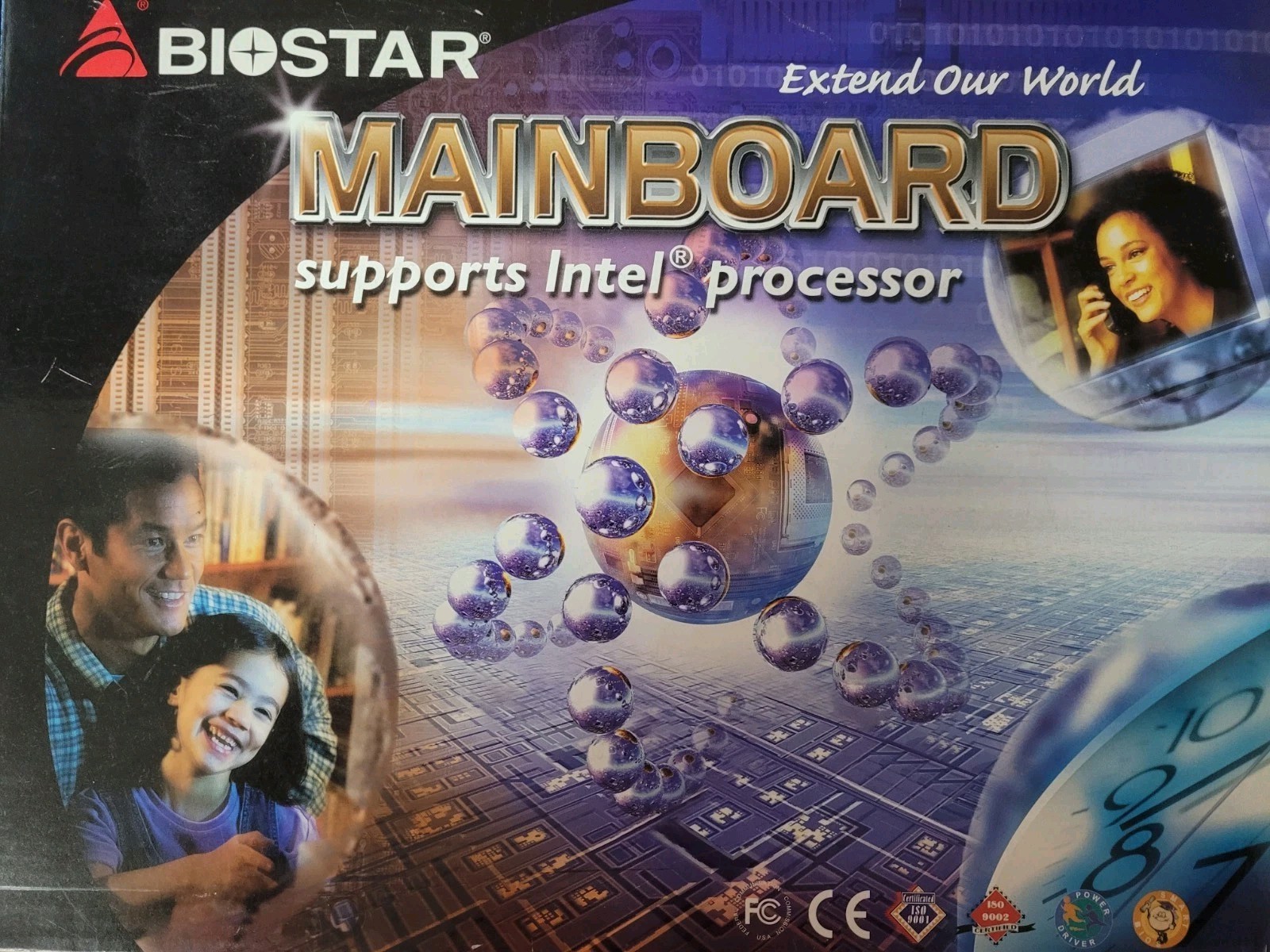 BIOSTAR Motherboard P4SXQ Intel Socket 478 – Open Box