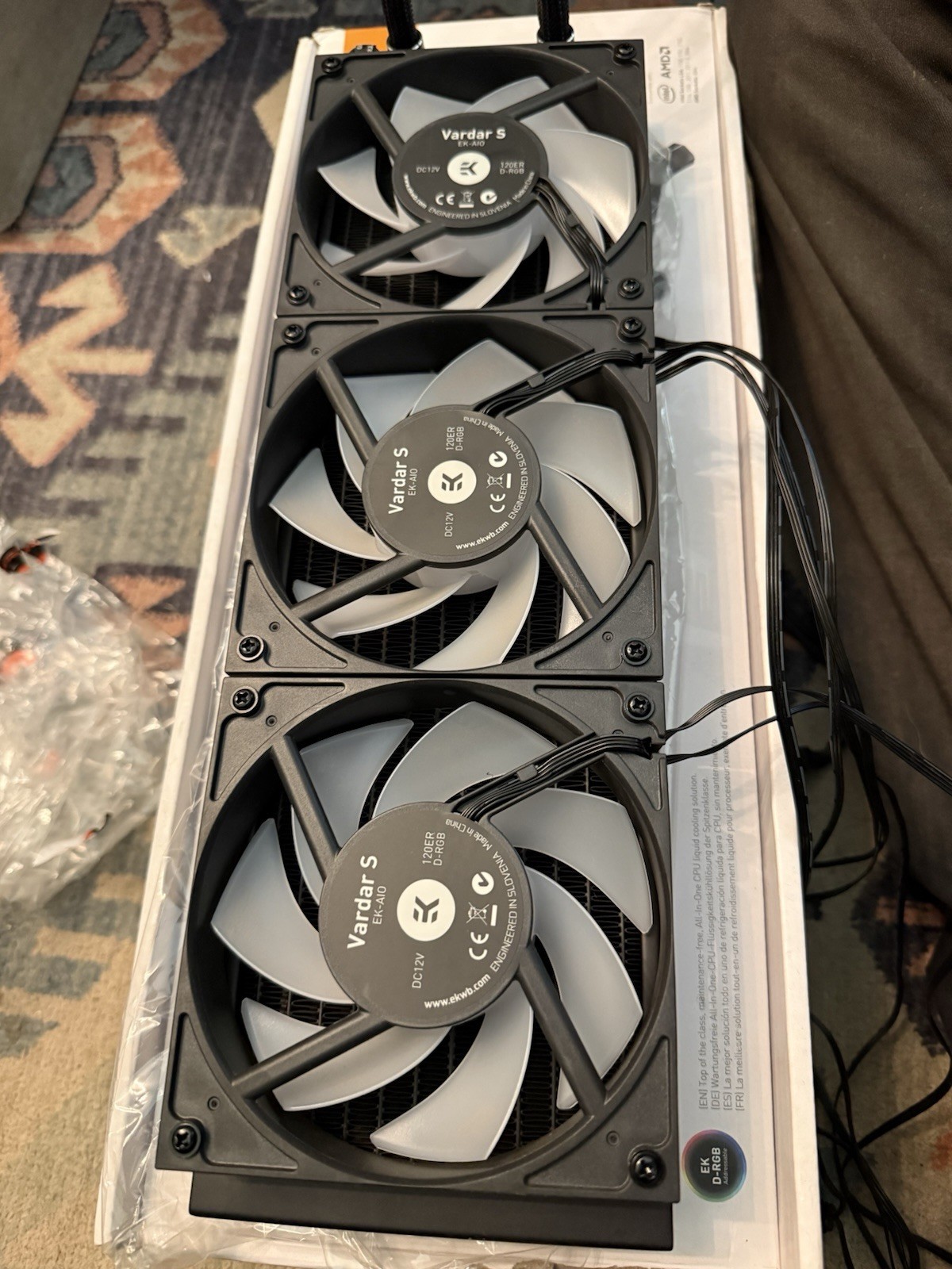 EK AIO 360 D-RGB AIO All-in-One Liquid Cooling System – Used 1 Week – Excellent