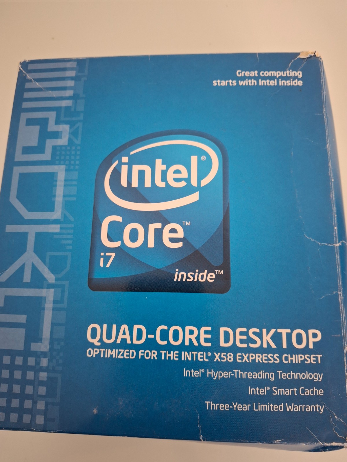 Intel Core i7 940 2.93GHz Quad-Core (BX80601940) Processor new unsealed