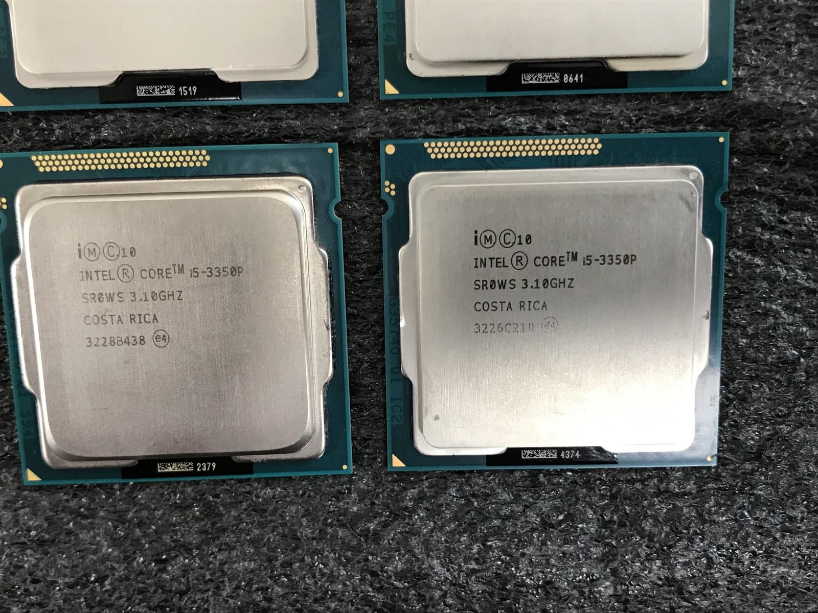 (Lot of 4) Intel i5-3350P 3.10GHz 4-Core CPU Processor SR0WS LGA 1155 – CCPU25A