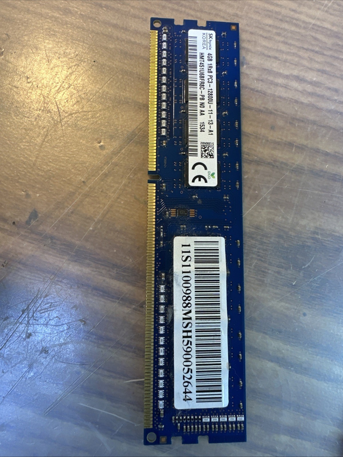 Hynix 8GB DDR3-1600 PC3L-12800U PC Memory RAM