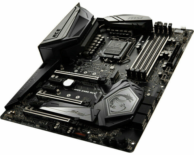 MSI MEG Z390 ACE Motherboard Intel Z390 4 x DDR4 LGA 1151 ATX USB 2.0 3 x M.2