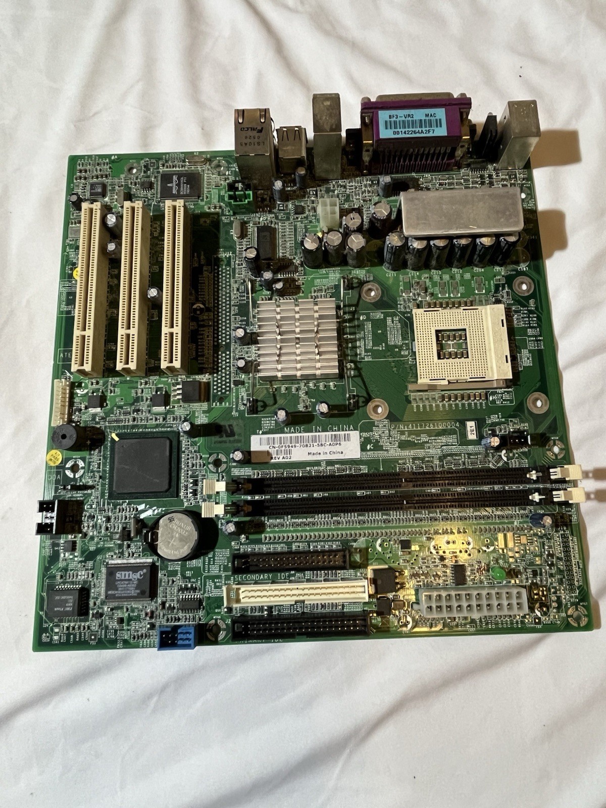 Dell OEM Desktop Motherboard CN-0F5949 Socket 478 DDR PCI ATX