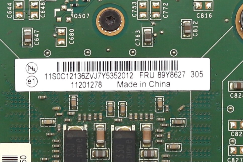 Lenovo NVIDIA Quadro 4000 2GB GDDR5 PCIe Graphics Card FRU P/N: 89Y8627 Tested