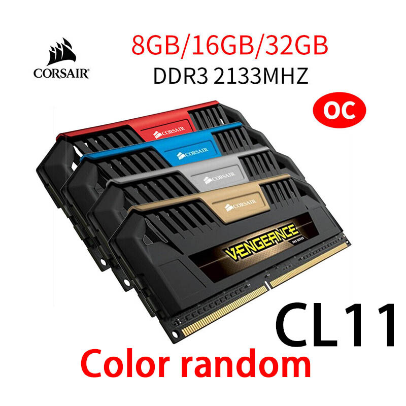 Corsair 32GB 16GB 8GB DDR3 OC 2400MHz 2133Mhz Desktop Gaming XMP Memory LOT AB