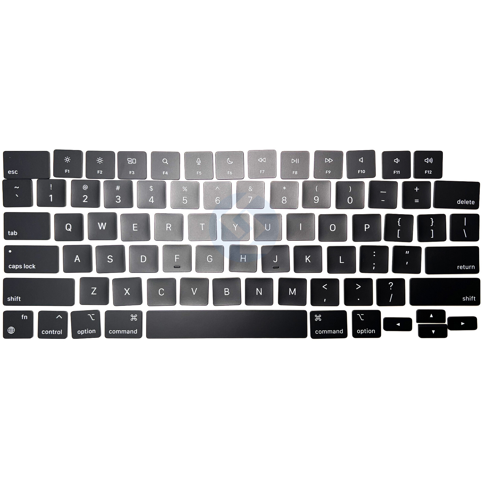 NEW One Set Replacement Black Keyboard Key Cap for Macbook Air 15″ A2941 2023 M2