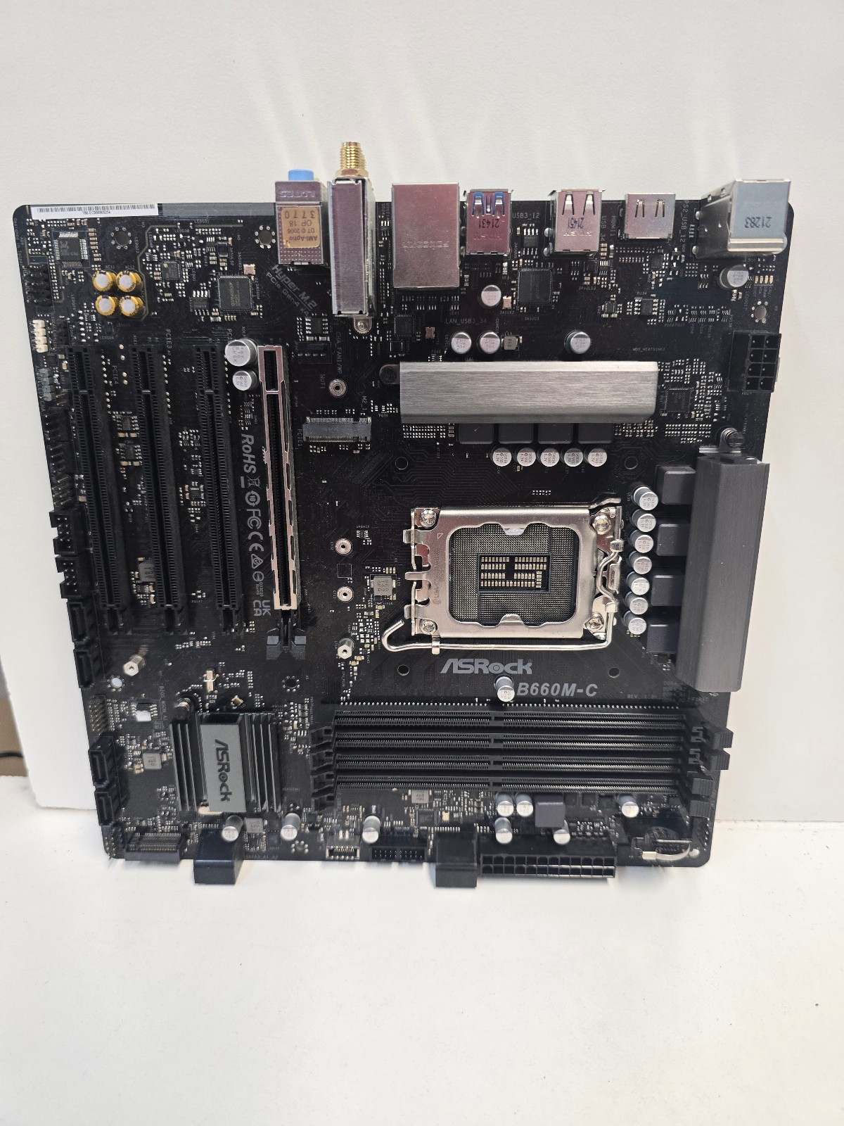 ASRock B660M-C Intel Socket LGA 1700 Gaming Motherboard (FL)