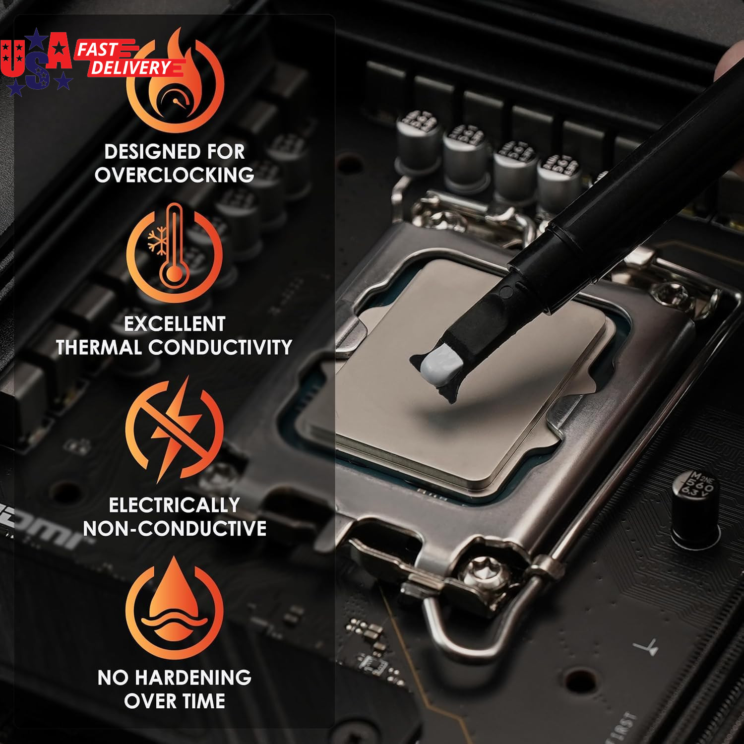 Kryonaut – 1 Gram – Extremly High Performance Thermal Paste – for Demanding Appl