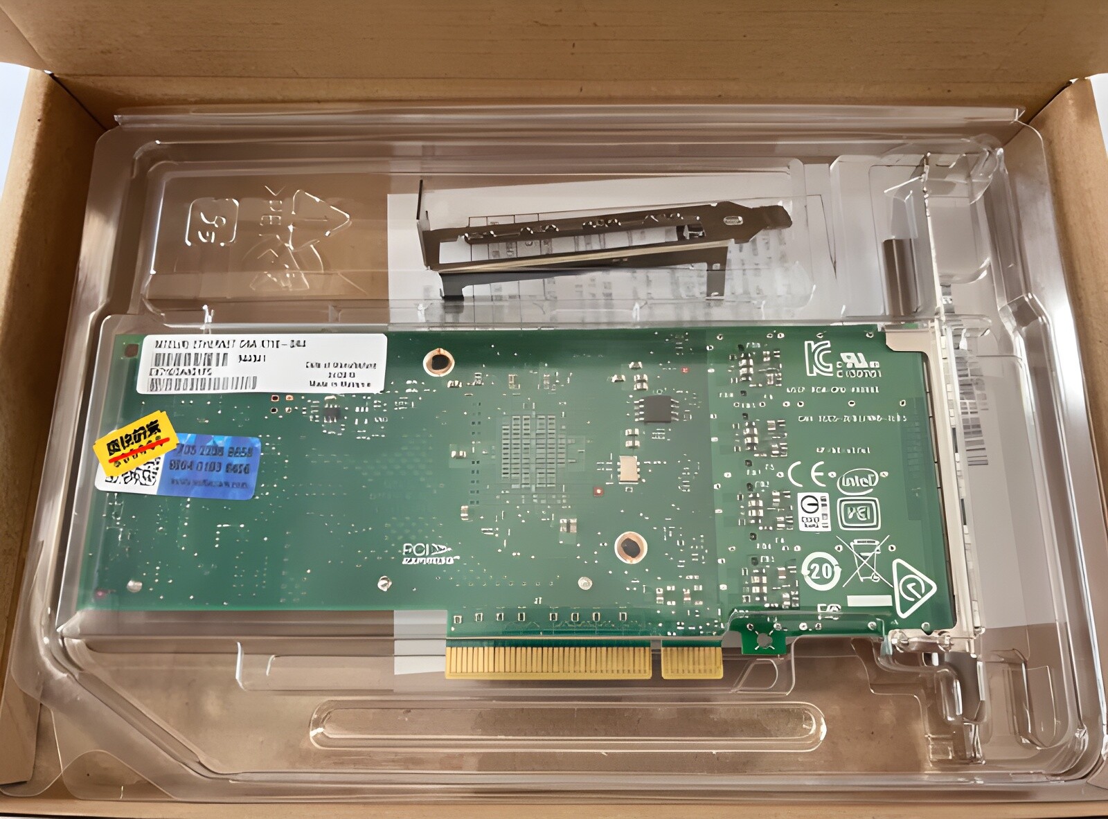 GENUINE INTEL X710-DA4 4-PORT PCIe 3 x8 10GbE SFP+ SERVER ADAPTER X710DA4G1P5