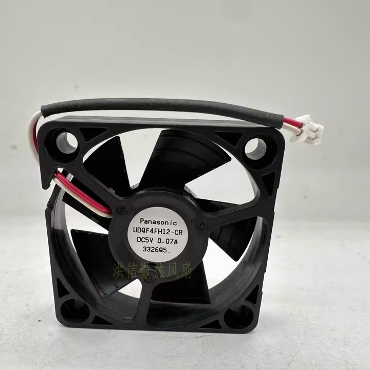 1 PCS Panasonic Fan UDQF4FH12-CR DC5V 0.07A 4010 40*10MM 2 wire cooling fan