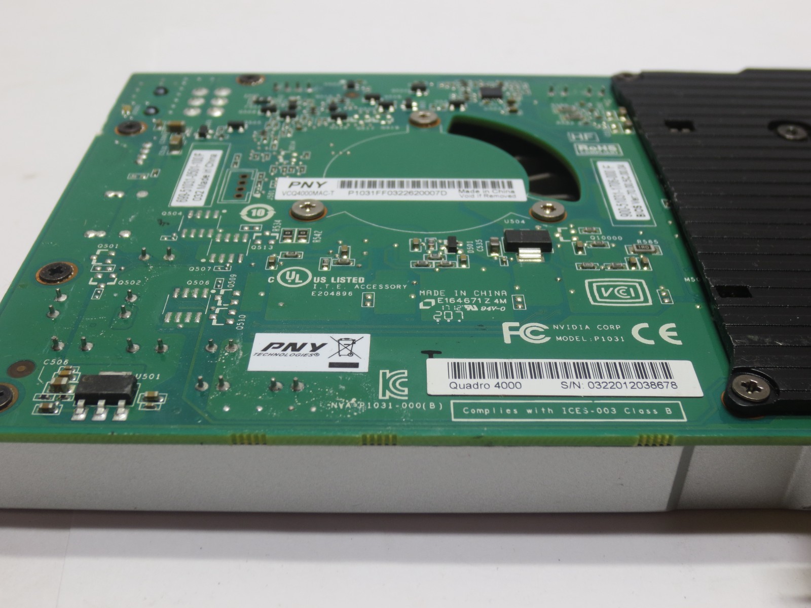 Nvidia Quadro 4000 2GB GDDR5 PCIe Video Card, 699510310501100F
