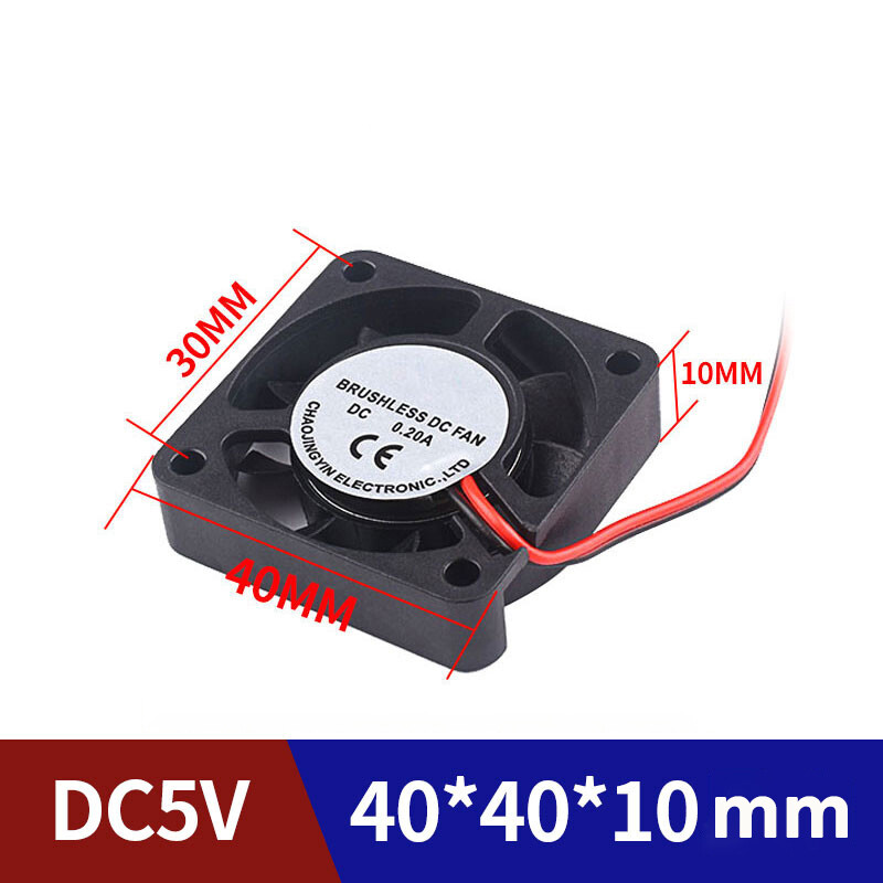 DC5V 12V 24V Cooling CPU PC Computer Case Fan Heatsink Dia 40/50/60/80/90/120mm