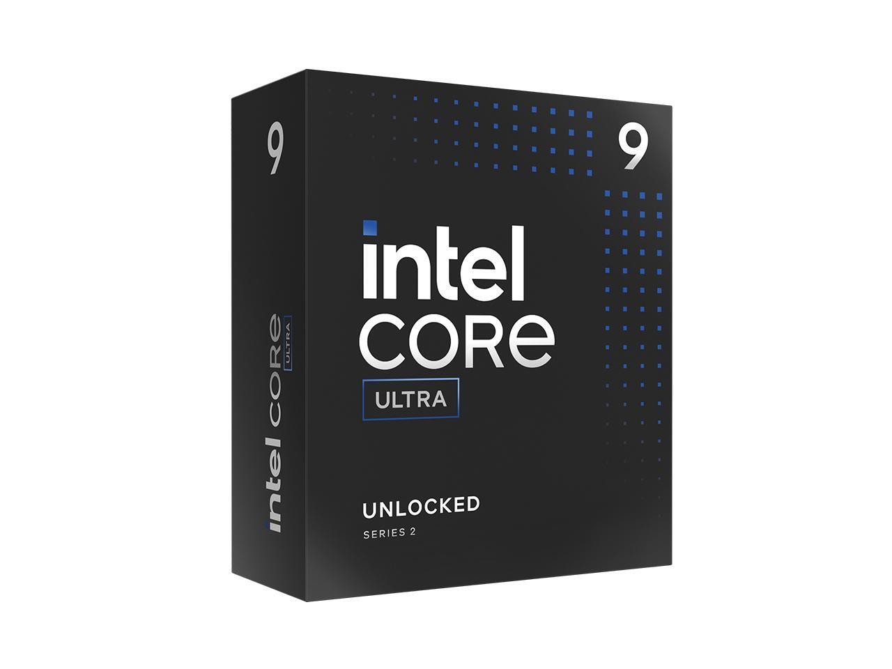 Intel Core Ultra 9 285K – Core Ultra 9 (Series 2) Arrow Lake 24-Core (8P+16E),