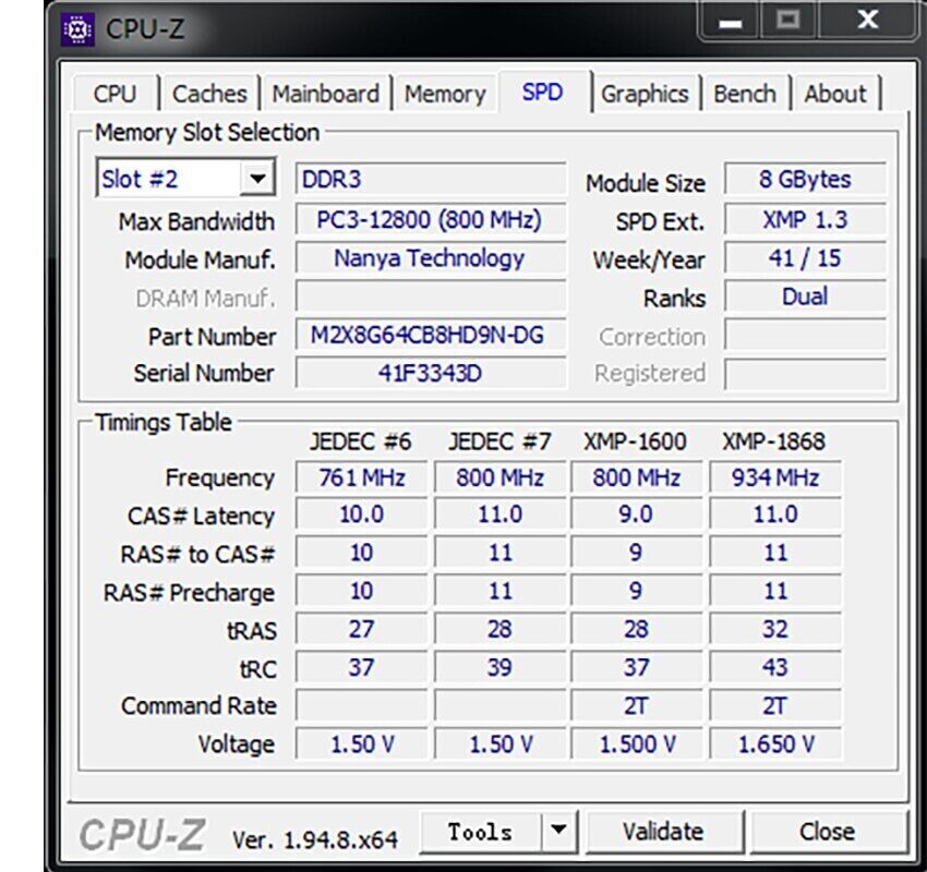 CRUCIAL DDR3 1600MHz 4x 8GB 32GB PC3-12800 Desktop Memory RAM 240pin DIMM 1.5V