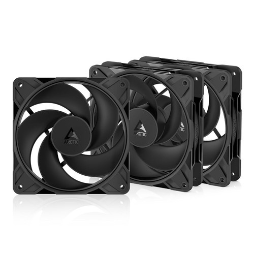 Arctic P14 Pro Reverse 140mm 2650RPM 4-Pin Case Fan 3 Pieces (Black)