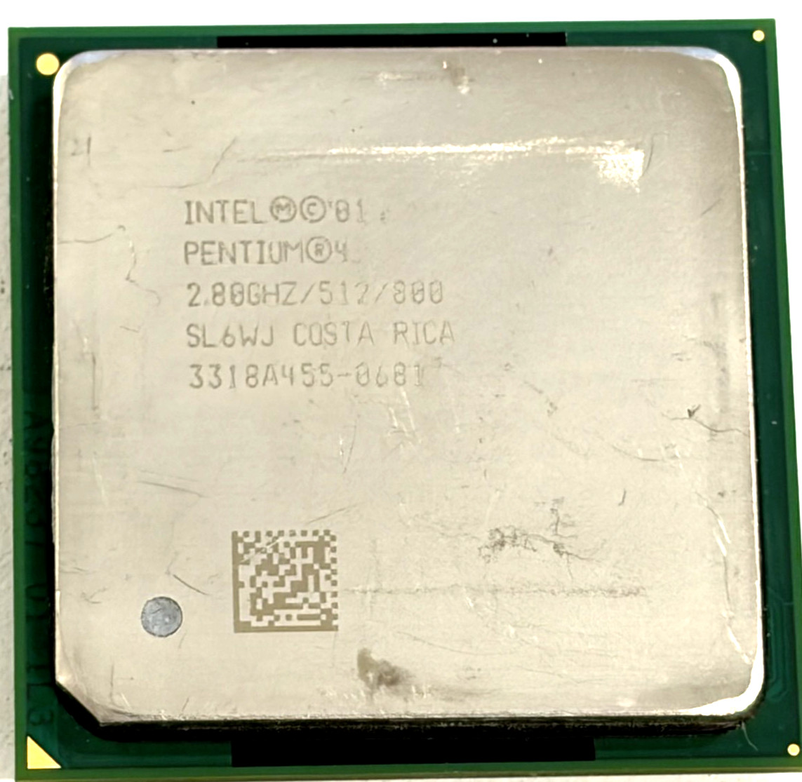 Intel Pentium 4 2.80GHz SL6WJ 512KB/800MHz CPU – Tested Working