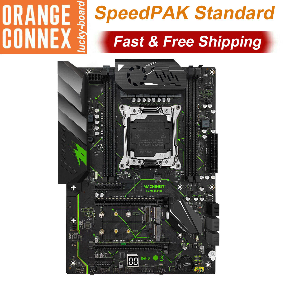 Machinist E5 Motherboard Support LGA 2011-3 Xeon E5 V3 V4 CPU Processor DDR4