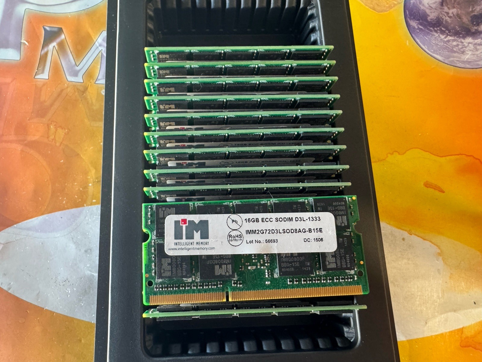 IMM2G72D3LDUD8AG-B15E Intelligent 16GB PC3-10600 DDR3-1333MHz ECC Unbuffered SOD