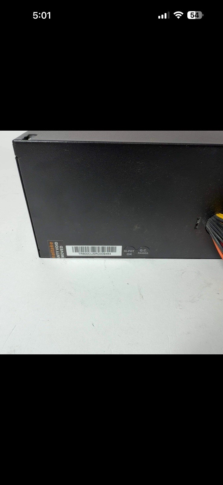 Thermaltake Toughpower TR2 80 Plus Gold 600W Power Supply
