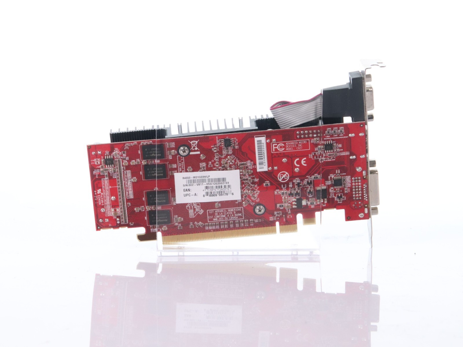 MSI Radeon HD 4350 1GB – R4350-MD1GD3H/LP Graphics Card PCI Express x16 2.0